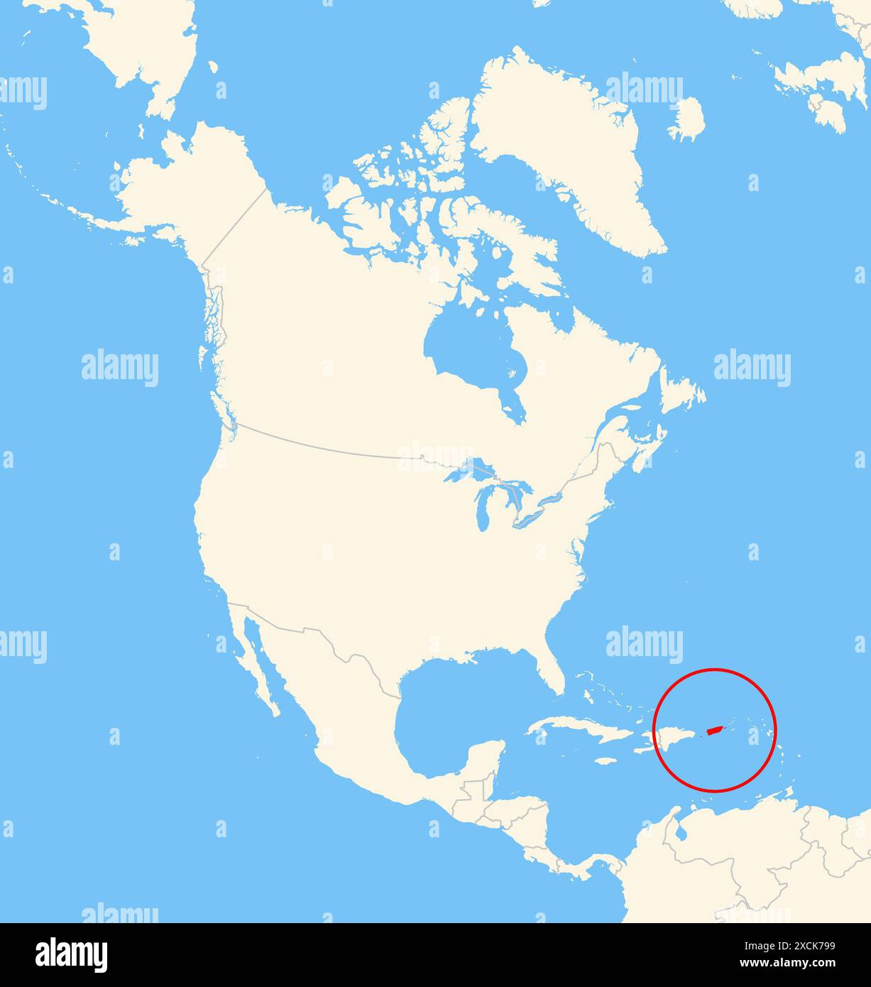 Puerto Rico Map Hi-Res Stock Photography And Images - Page 5 - Alamy regarding Map Of Puerto Rico In Relation To Usa
