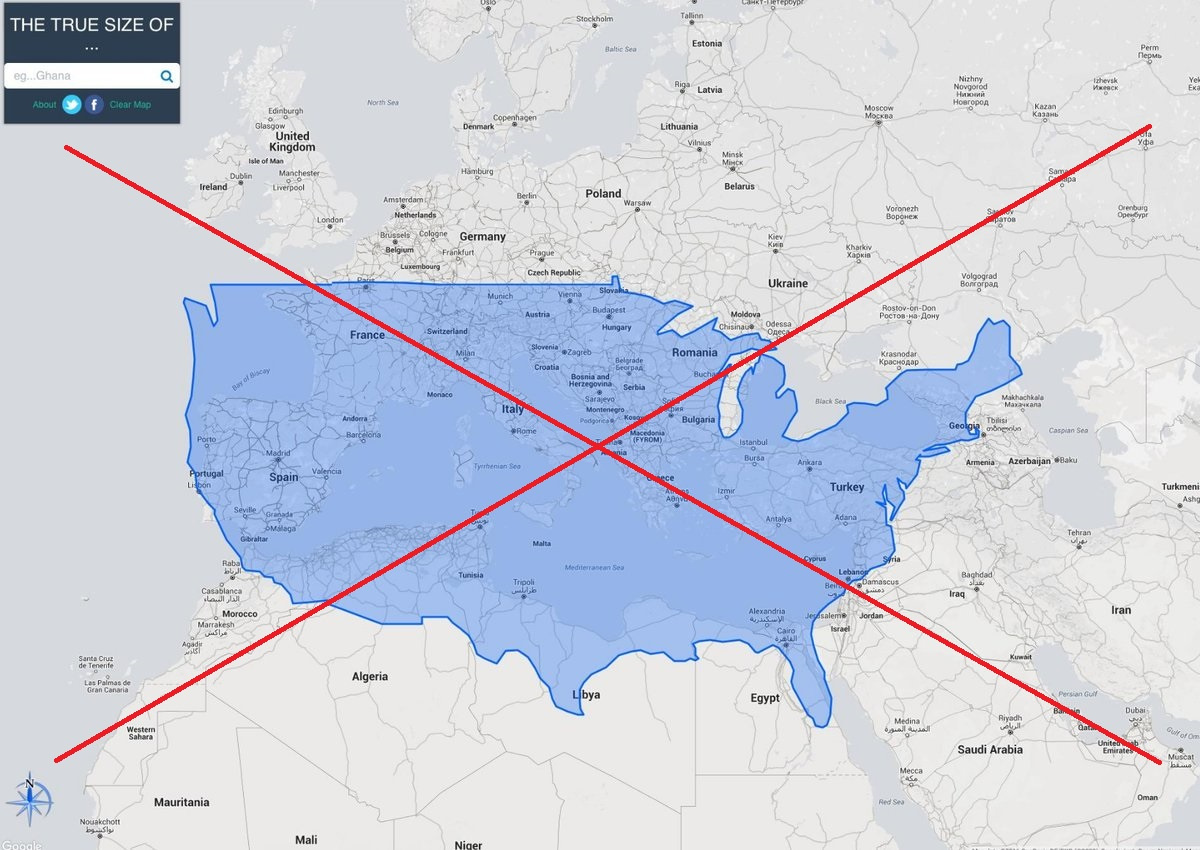 Putting The Us In The Eu Bucking The Brexit Trend! - Sas for Map Of Europe Superimposed On Usa