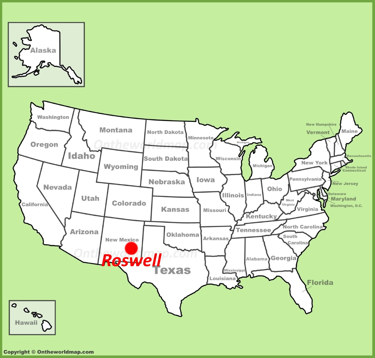 Roswell Map | New Mexico, U.s. | Discover Roswell With Detailed Maps with Map Of Roswell New Mexico Usa