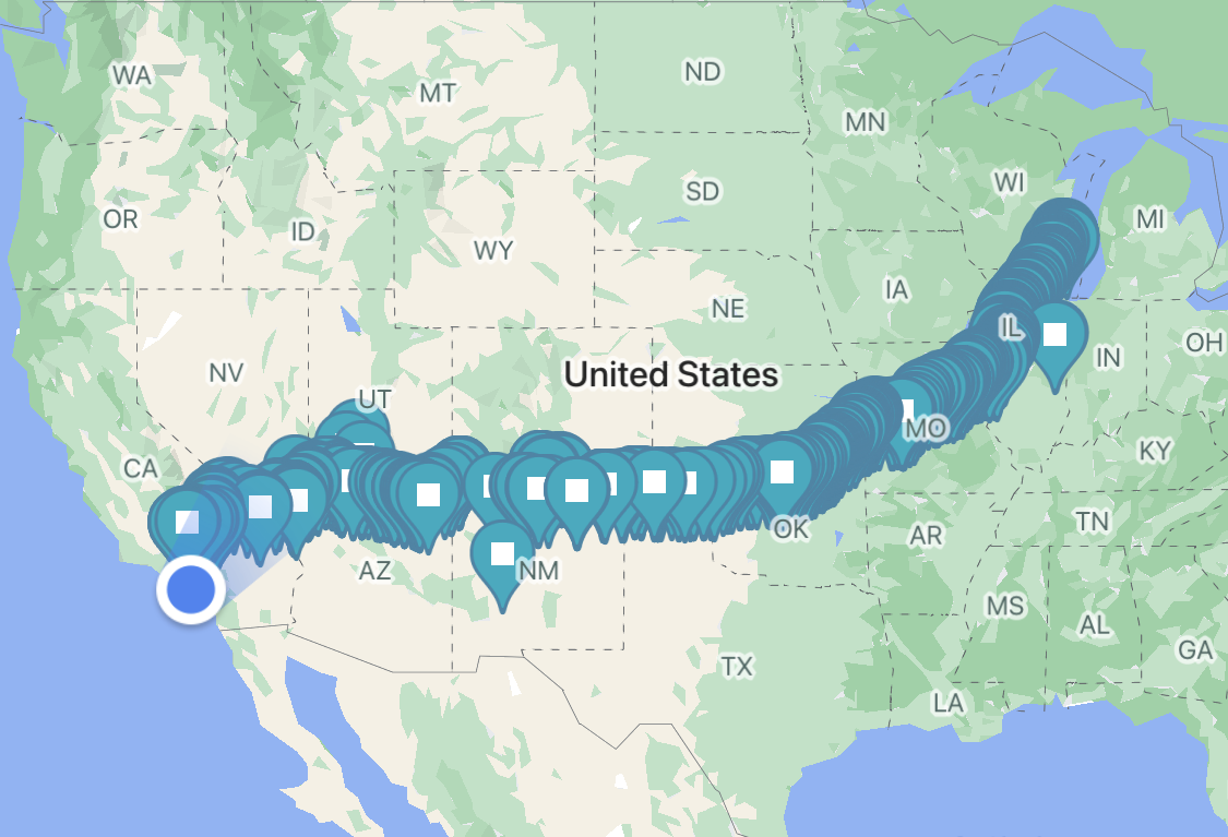 Route 66 | Curiosityness with Free Map Of Route 66 Usa