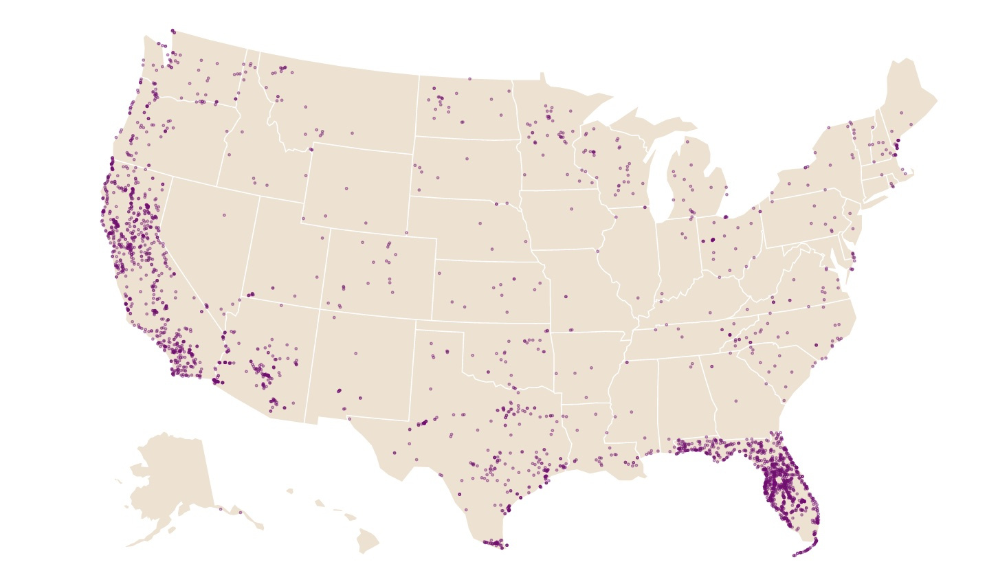 Rv Campgrounds Map in Map Of Rv Parks In Usa