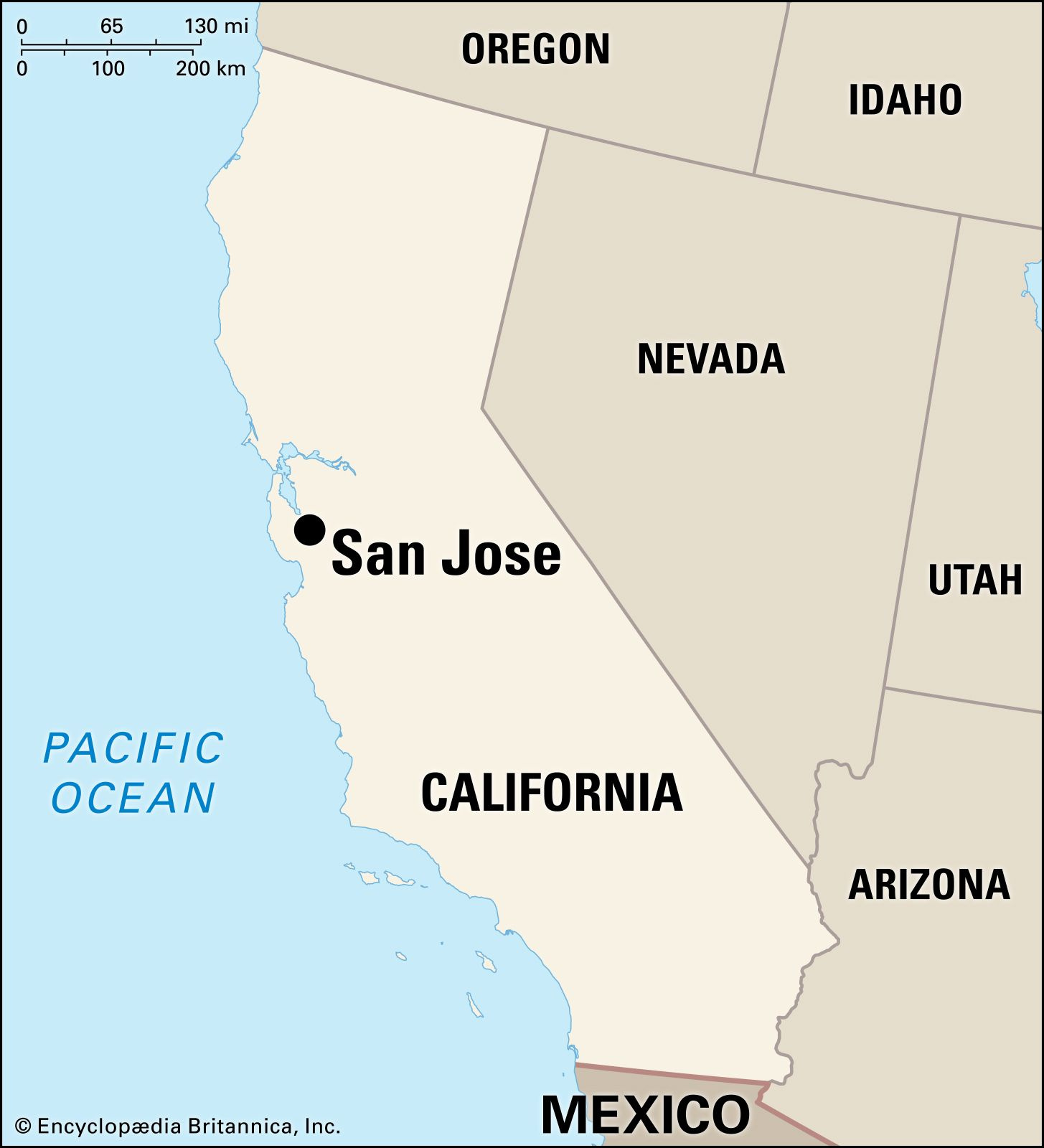 San Jose | History, Attractions, Map, &amp;amp; Facts | Britannica with regard to San Jose On Map Of Usa