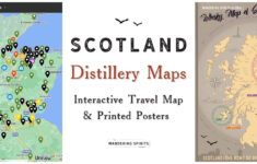 Scotland Whisky Distillery Map for Where Was Valley of Love 2025 Filmed In USA Map