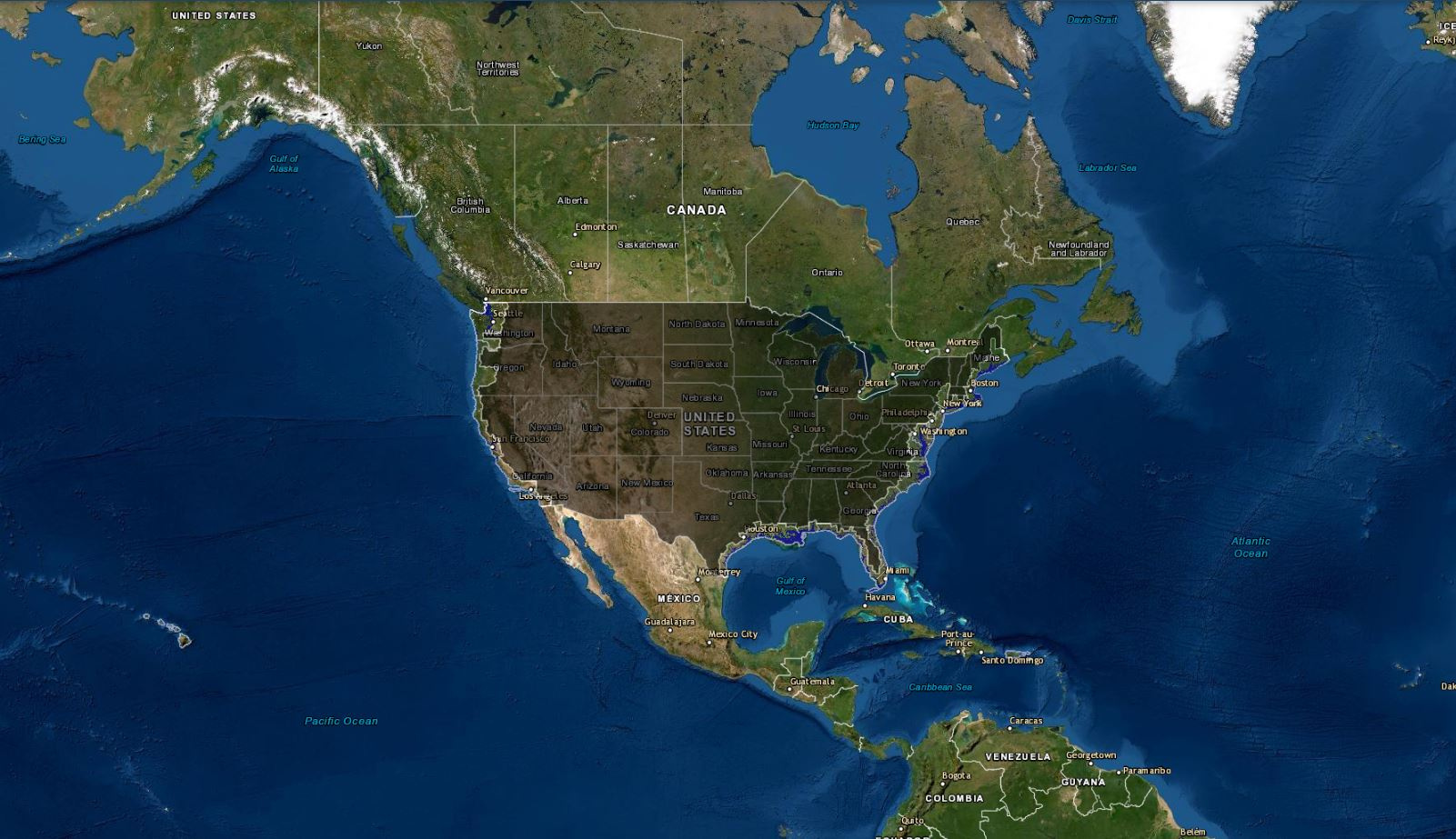 Sea Level Rise Viewer inside Map of USA If Oceans Rise