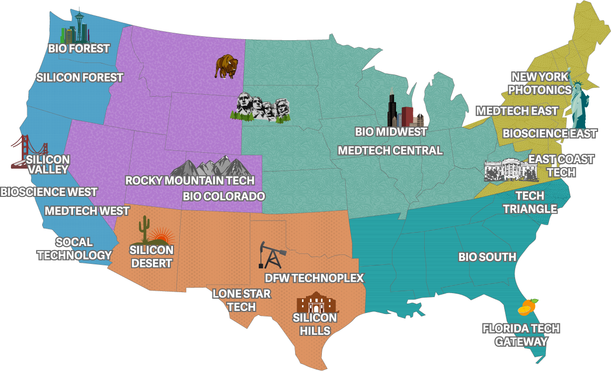 Silicon Maps Usa | Silicon Maps inside Silicon Valley On Map of USA