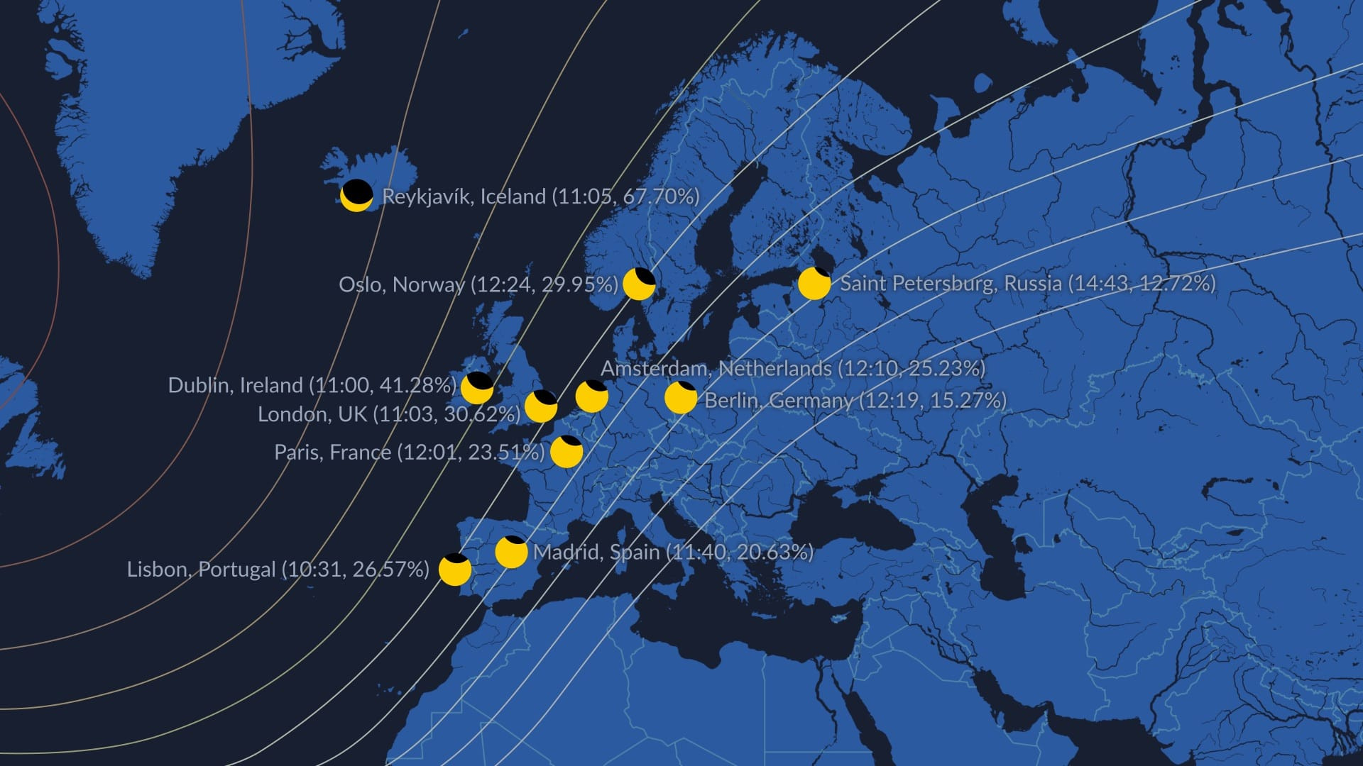 Solar Eclipse 2025: Path And Times | Eclipse 2025 | What Time Is regarding Map Of 2025 Solar Eclipse Usa