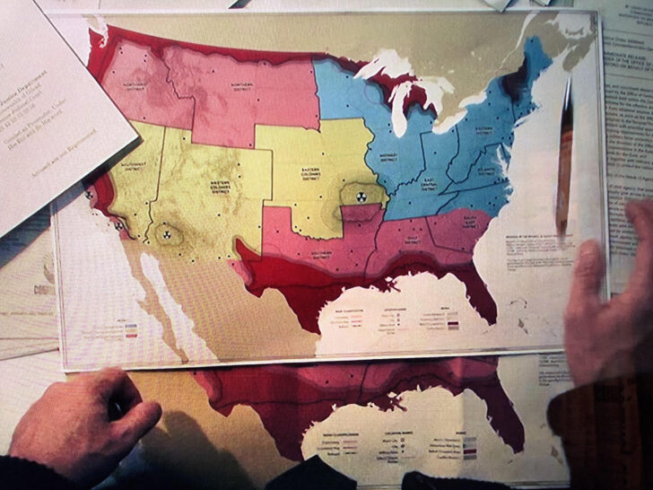 Handmaid’s Tale Map of USA