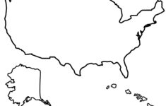 State Outlines: Blank Maps Of The 50 United States – Gis Geography in Blank Map of USA Printable Pdf