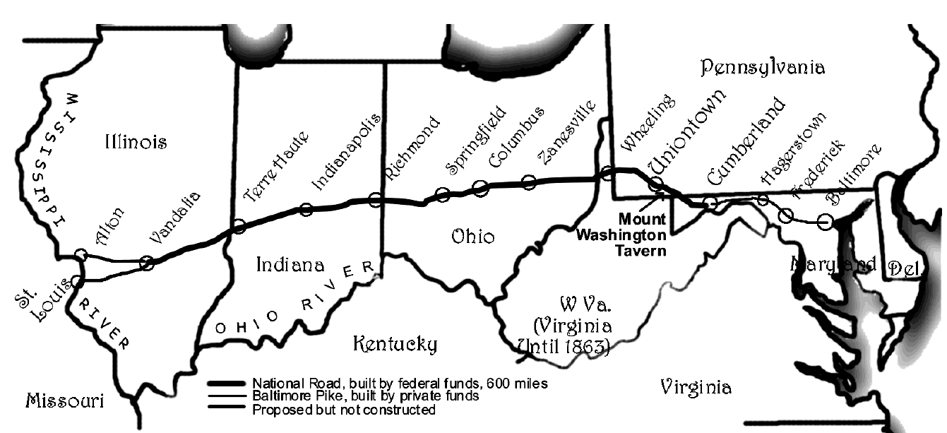 The African-American Experience - Fort Necessity National in Map Of Usa Where Harriet Visited 13 Times In Pennsylvania