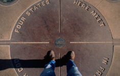 The National Monument That'S In The Wrong Place | Condé Nast Traveler regarding Map of 4 Corners Area USA