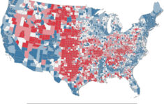 The Political Polarization Of Life Expectancy In America: Life with Map of USA Showing Political Parties