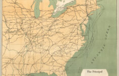The Principal Transportation Lines East Of The Mississippi River with regard to Map Of Usa East Of Mississippi River