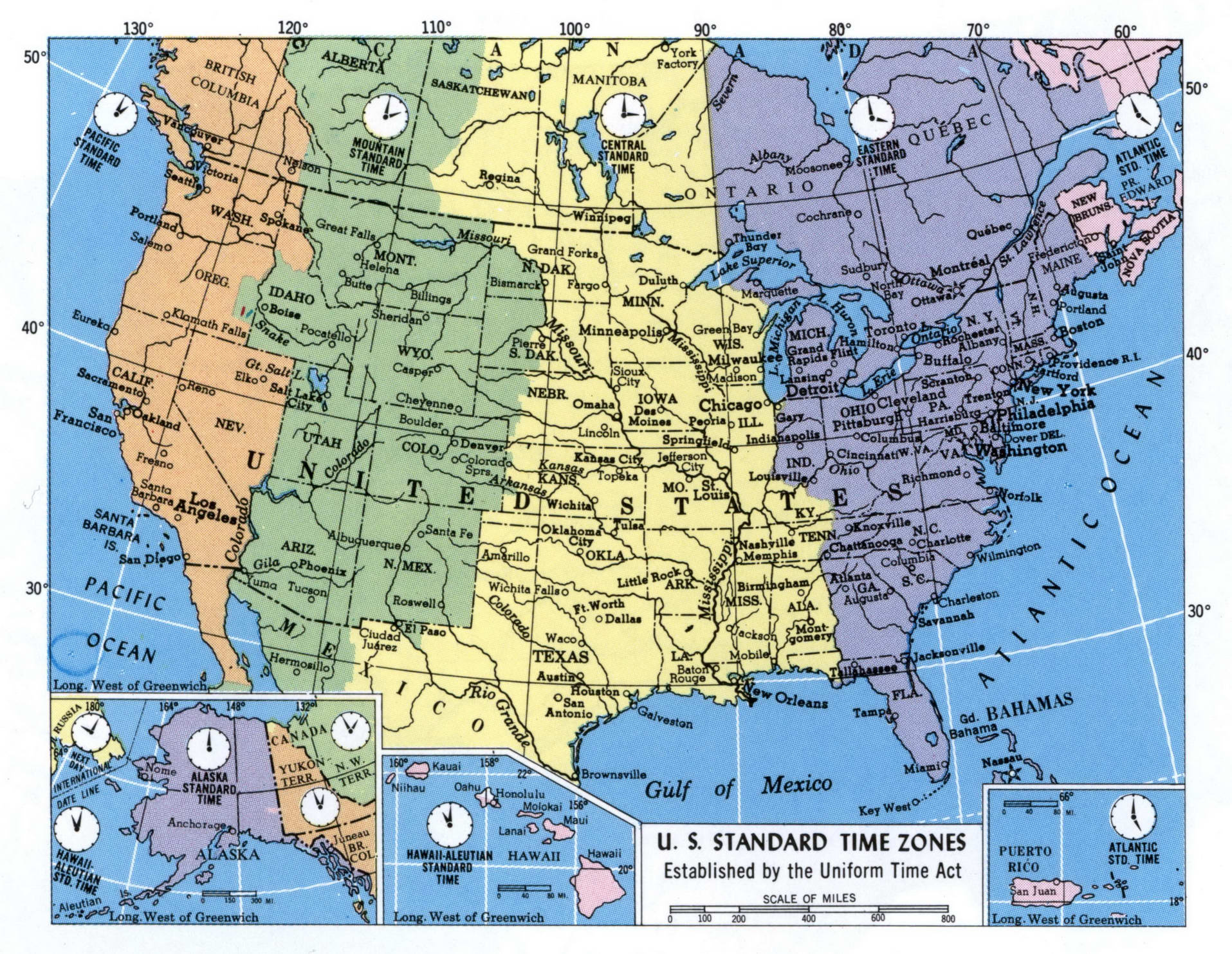 Time Zones Usa. Detailed Printable Time Zones United States Of with regard to Map Of Time Zones Usa With Cities