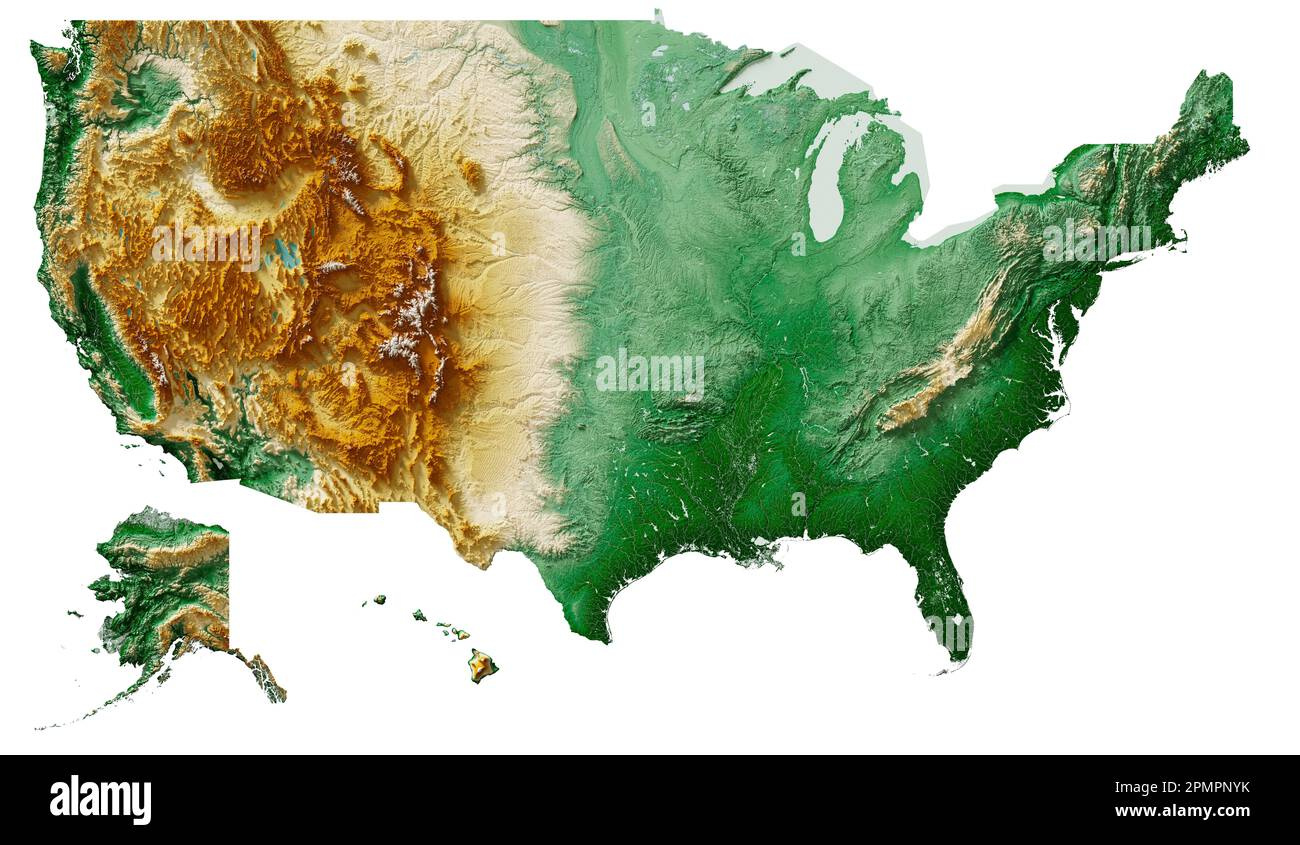 Topographic Map United States -Fotos Und -Bildmaterial In Hoher regarding Topographic Map Of East Coast Usa