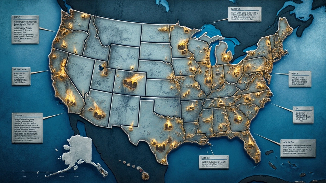 U.s. Steel Plant Locations In America: A Detailed Guide within Map of Steel Mills In USA