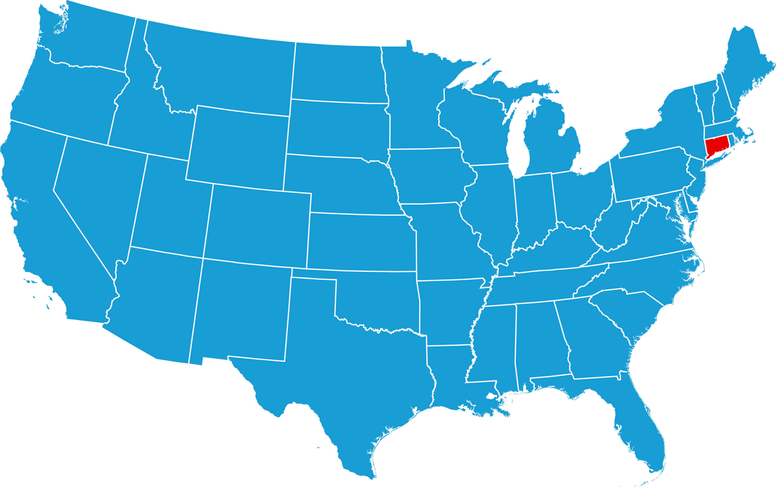 Uconn Merchandise Near Me Connecticut Map, Map Of Connecticut pertaining to Connecticut On the Map of USA
