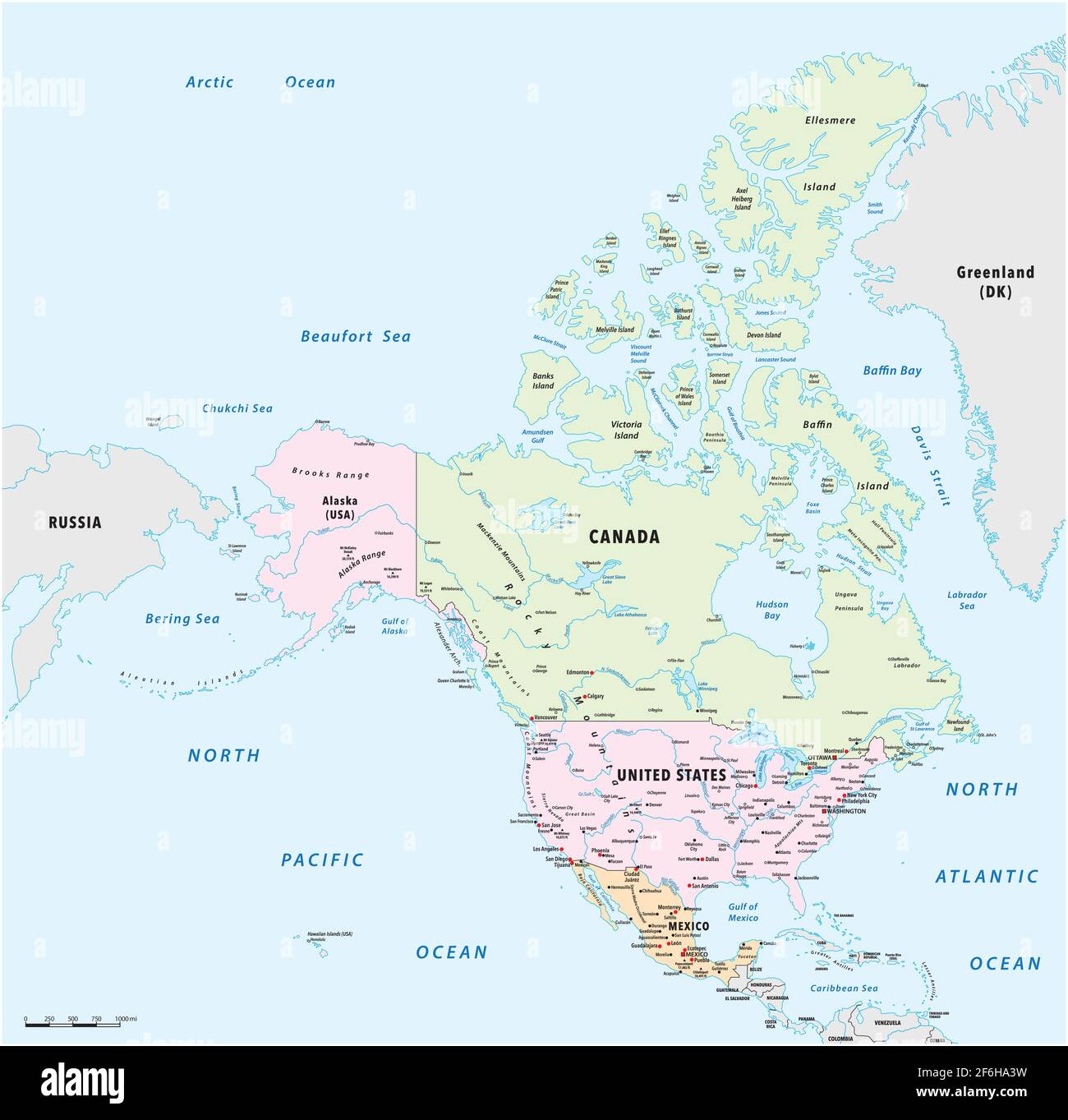 United States Map Alaska And Hawaii Hi-Res Stock Photography And intended for Map of Hawaii Next To USA