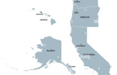 United States Map Alaska And Hawaii Hi-Res Stock Photography And pertaining to Map of USA and Hawaii Islands