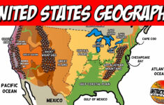 United States- Us Physical Geography For Students, Parts 1,2, And 3 –  Instructomania History Channel in Map Of Usa With Physical Features
