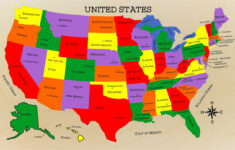 Us Map Puzzle With State Capitals throughout Map of USA Showing States and Capitals