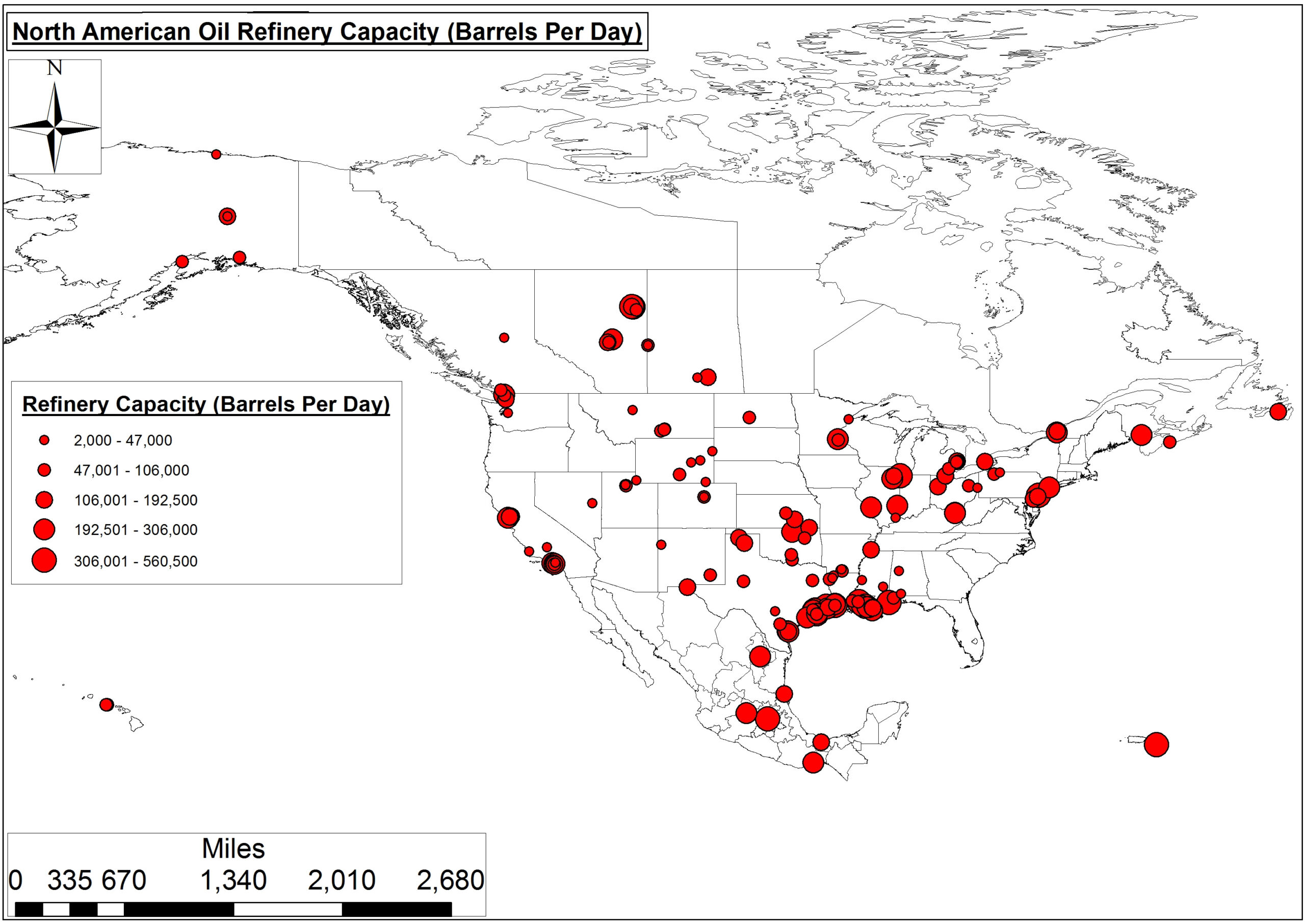 Us Oil Refineries And Economic Justice -Fractracker Alliance pertaining to Map of Oil Refineries In USA