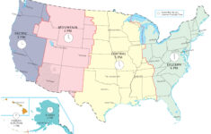 Us Time Zone Map – Gis Geography for Map of USA with Time Zone