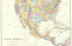 Usa Central America Caribbean: North America South Sheet. Mexico throughout Map Of Usa Mexico And Central America
