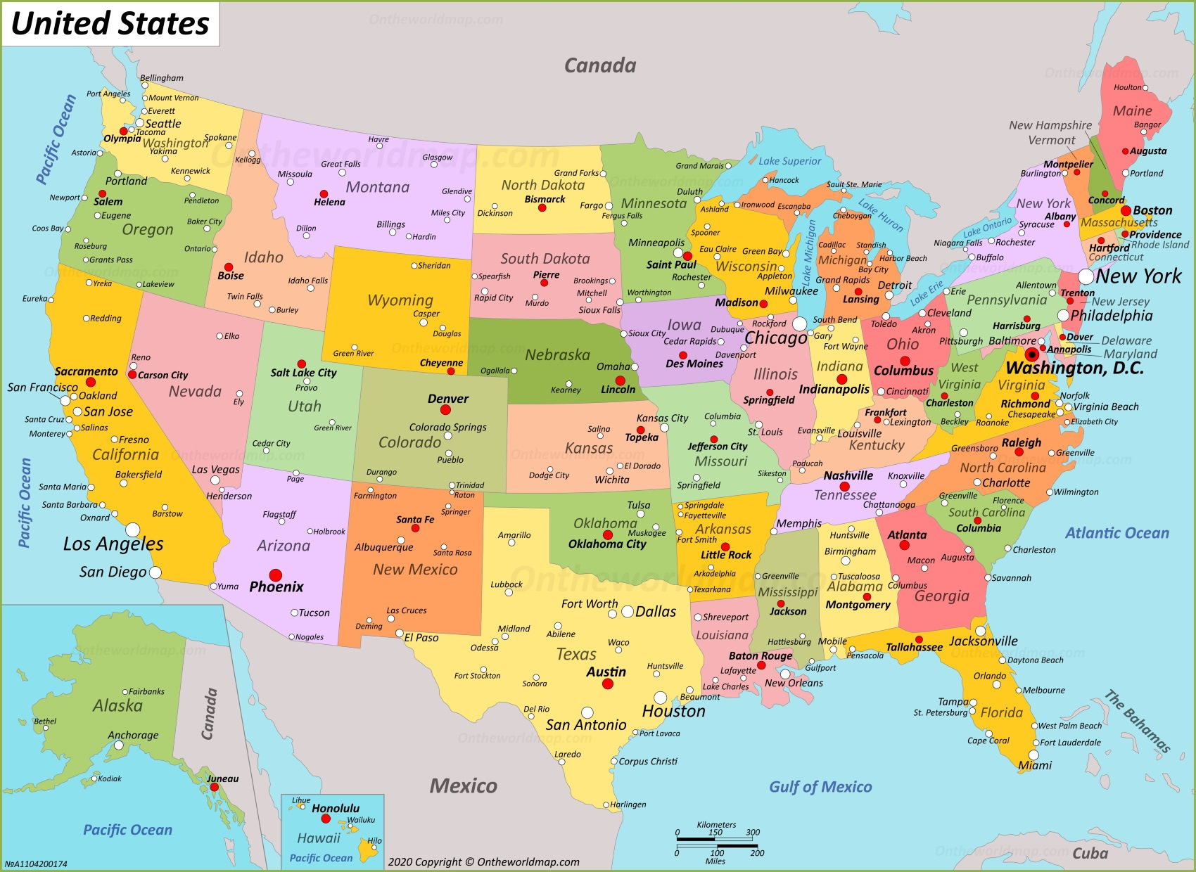Usa Map | Maps Of The United States Of America intended for Google Road Map of USA with Cities