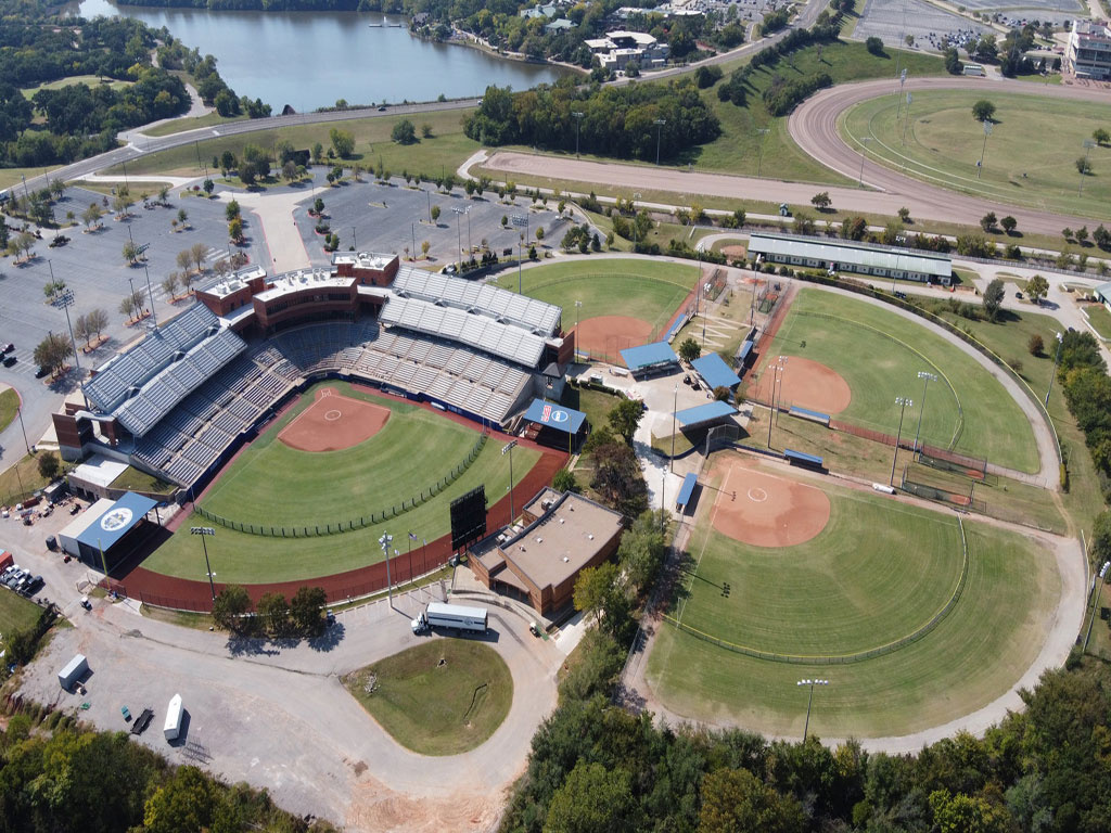 Usa Softball Hall Of Fame Complex And Museum - Okc Adventure District pertaining to USA Softball Hall of Fame Complex Map
