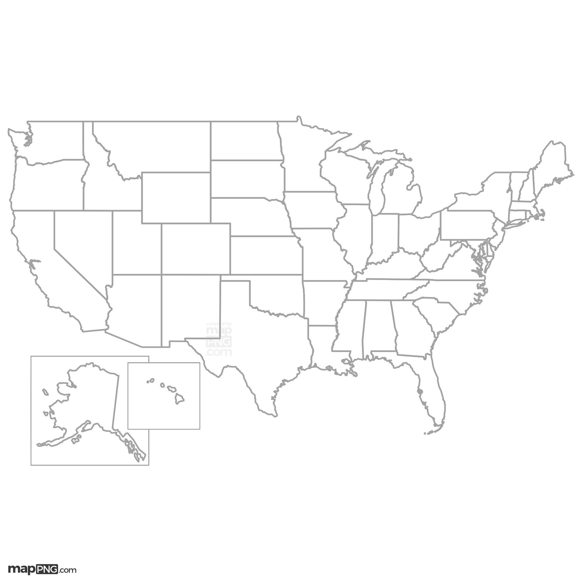 Usa State Borders Map intended for Map Of Usa With State Borders