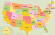 Usa States Map | List Of U.s. States | U.s. Map – Ontheworldmap for Map of USA Showing the States