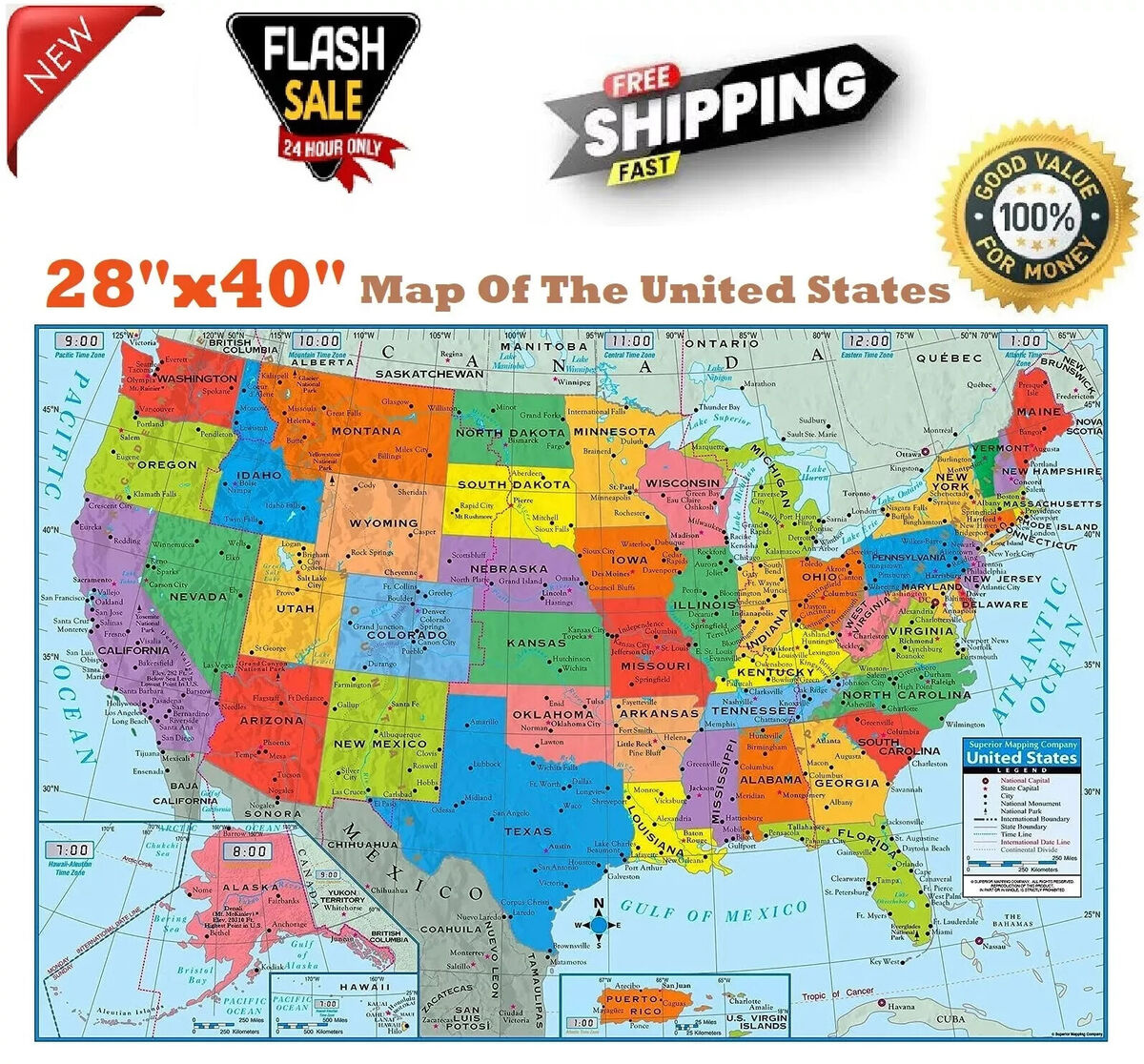 Wall Map Of The United States Usa Road Travel Maps City Name Us with regard to Travel Map Of Usa With States And Cities