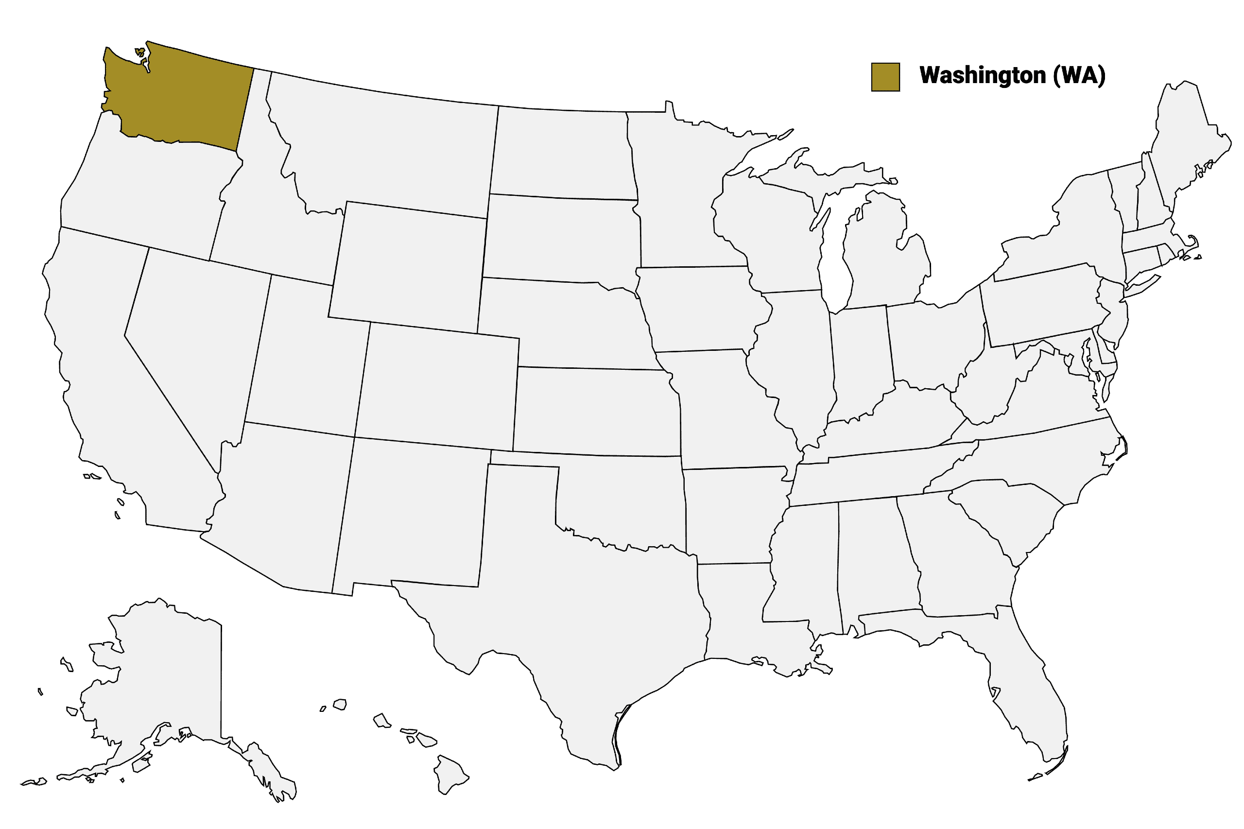 Washington Counties Map | Mappr in Washington State On Map Of Usa