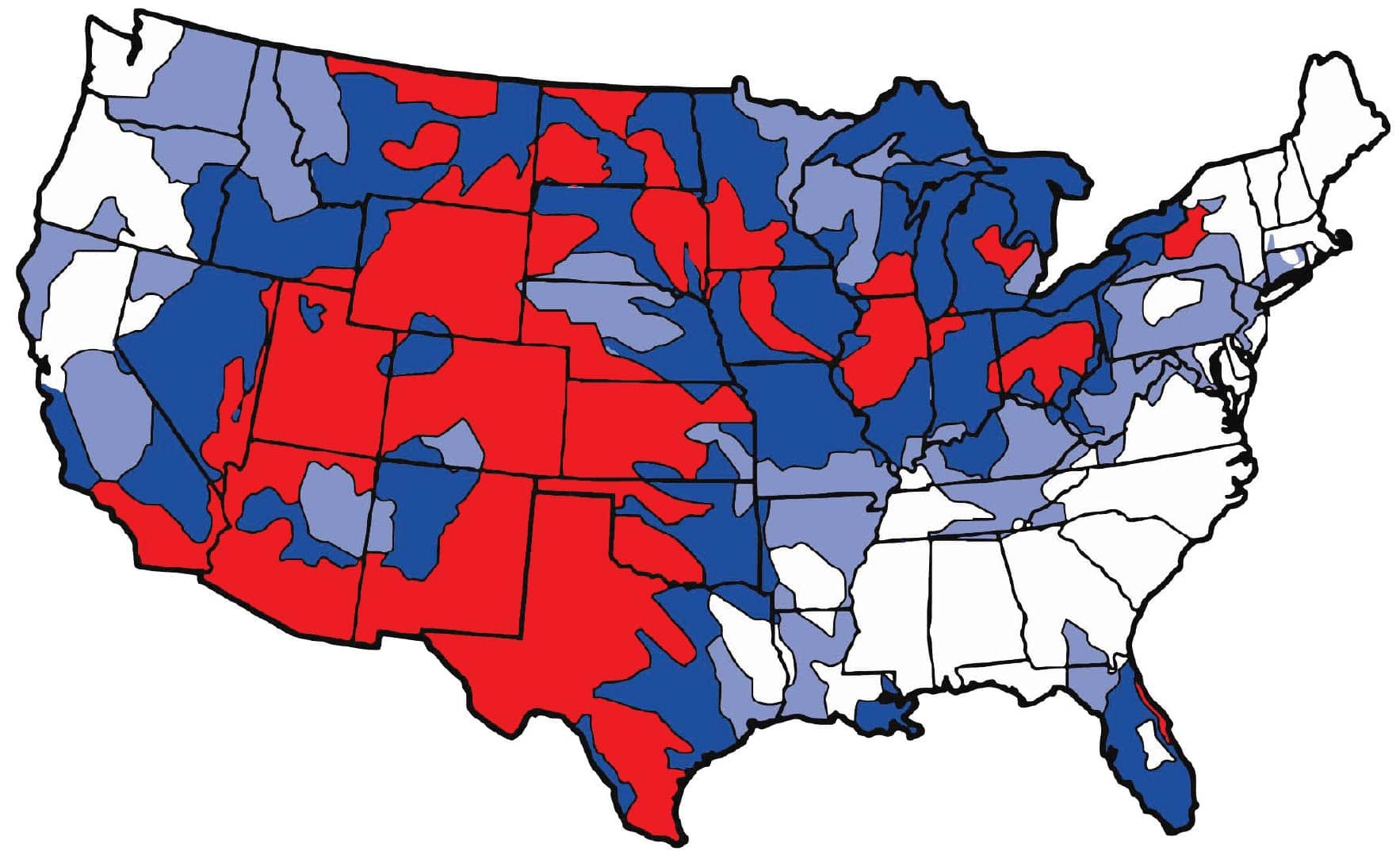 Water Hardness Map - Thegoodwaterguy in Map Of Hard Water In Usa