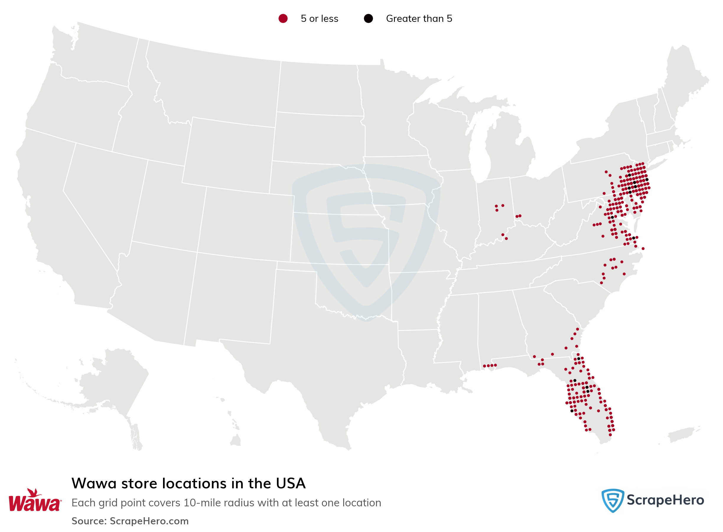Wawa Store Locations In The Usa with Map Of All Wawas In The Usa