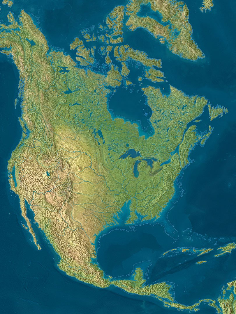 What If All The Glaciers And Icecaps Melted? (Map Of A Melted with Map of USA After Ice Caps Melt