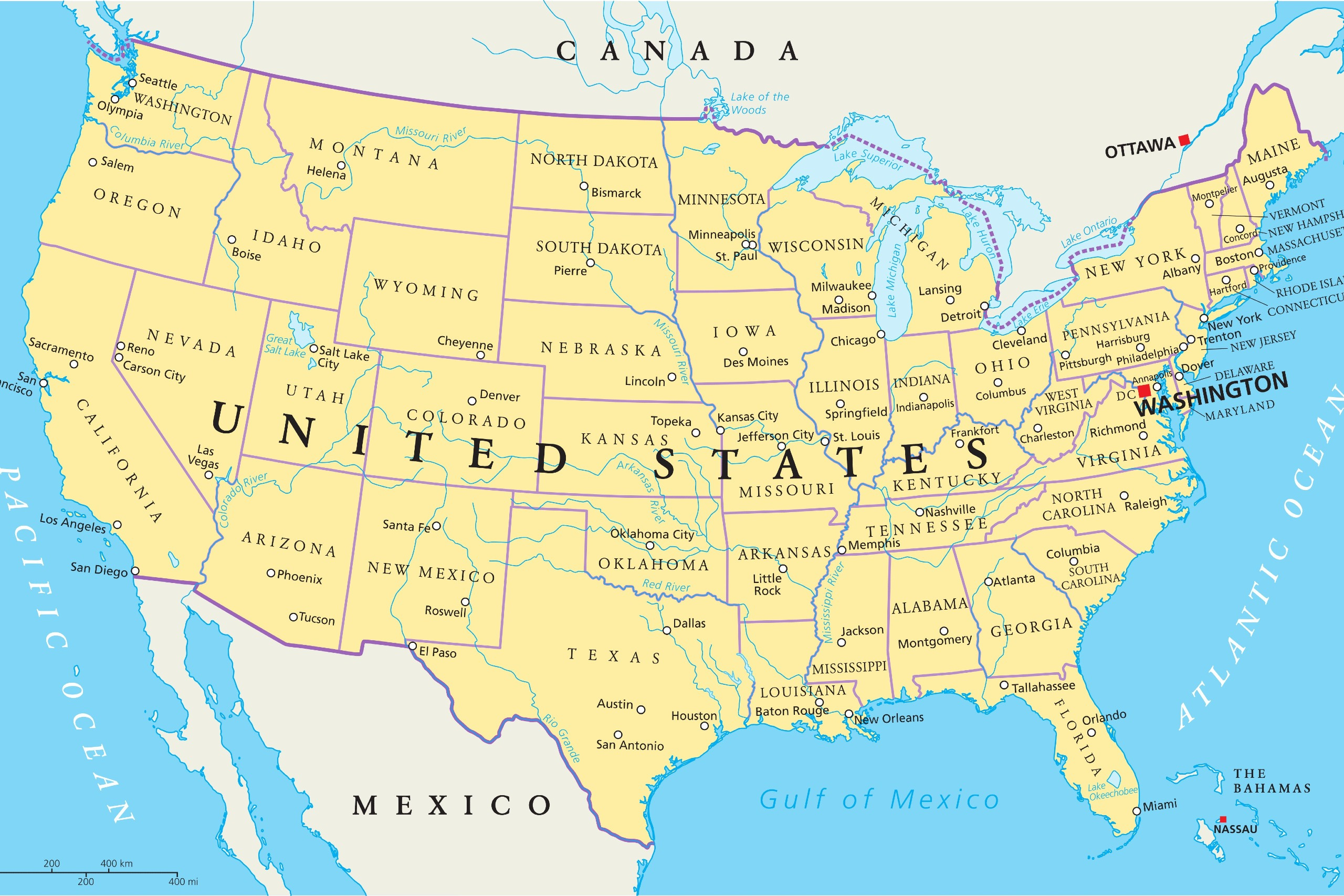 What Is The Capital Of The United States Of America? | Mappr throughout Capital of USA On A Map