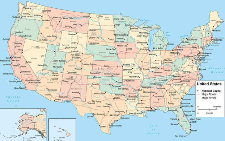 Interactive Map of USA with Cities Interactive Map of USA with Cities