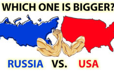 Which One Is Bigger, Russia Vs. Usa! True Size Of Russia Vs. Usa Comparison! intended for Map Of Russia Compared To Usa