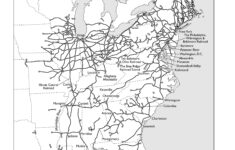 William G. Thomas–The Iron Way: Railroads, The Civil War, And The throughout Map Of Railroad Tracks In Usa
